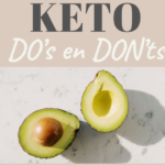 Keto do's en don'ts